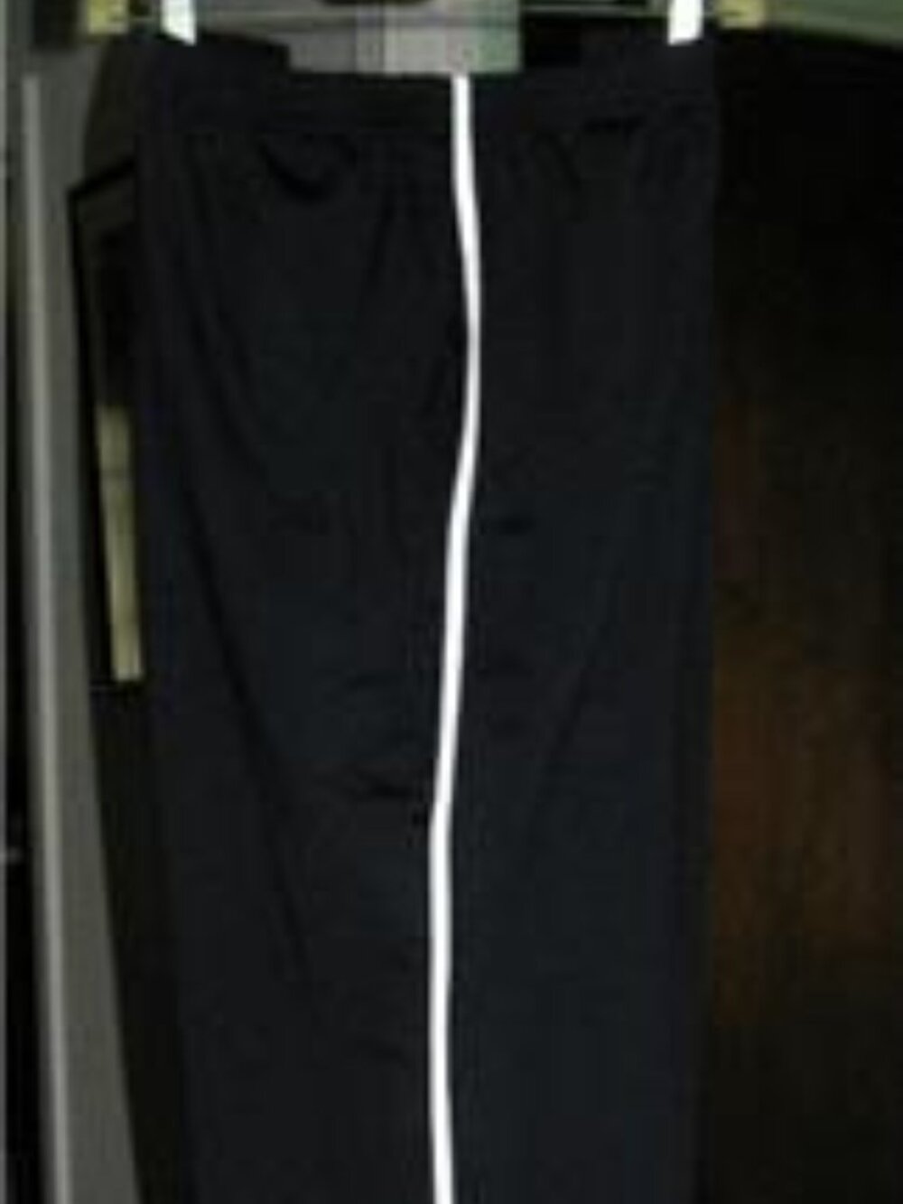 Adult Warm-Up PANTS NAVY with WHITE STRIPE Size 3XL